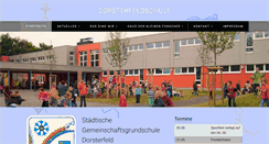 Desktop Screenshot of dorsterfeldschule.de